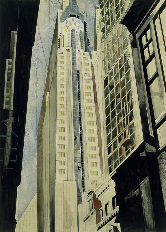 The Chrysler Building Under Construction, 1931, Earl Horter