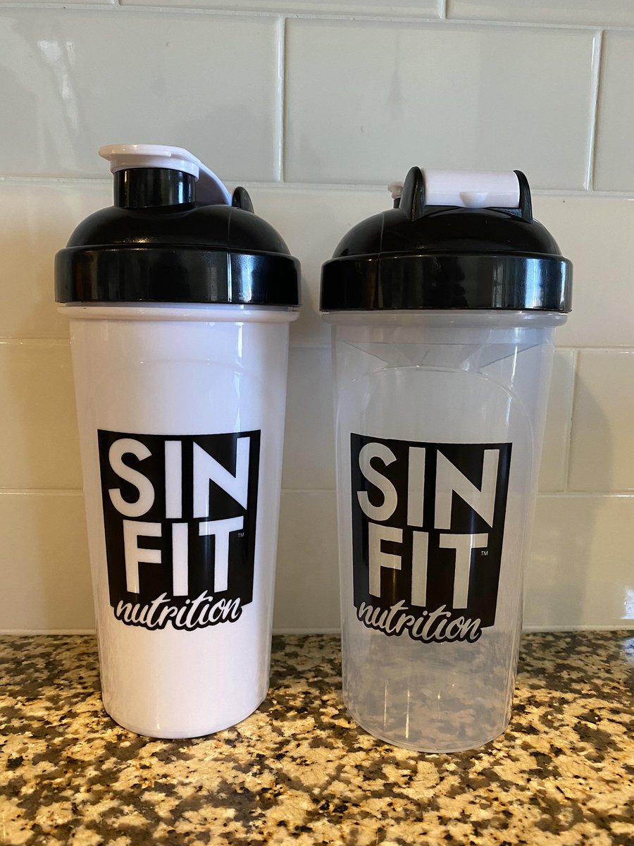sinfitnutrition's tweet photo. $GTEH New Shaker cups arrived in the warehouse.  They will be on the site soon.  You can also get one for free with all orders over $29.99.  Get yours before they sell out. #sinfitnutrition #futureisbright #realcompany #shakercups https://t.co/AUdUTwNY7s