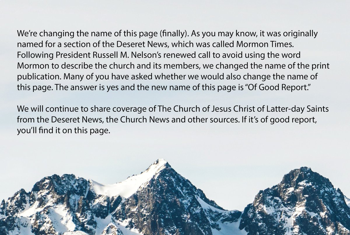 Of Good Report tweet media