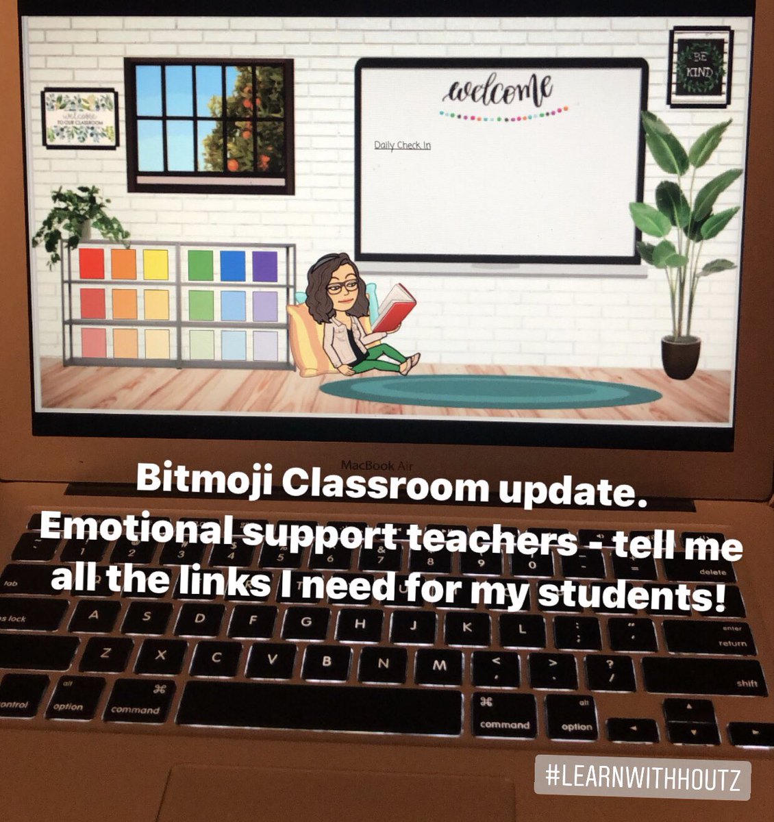 mrshoutz1's tweet photo. #emotionalsupportteachers #traumainformedteachers #traumainformed #sel #socialemotional #specialeducation #distancelearning #iteachmiddles #LearnWithHoutz #BitmojiClassroom https://t.co/TRADqaj8HL