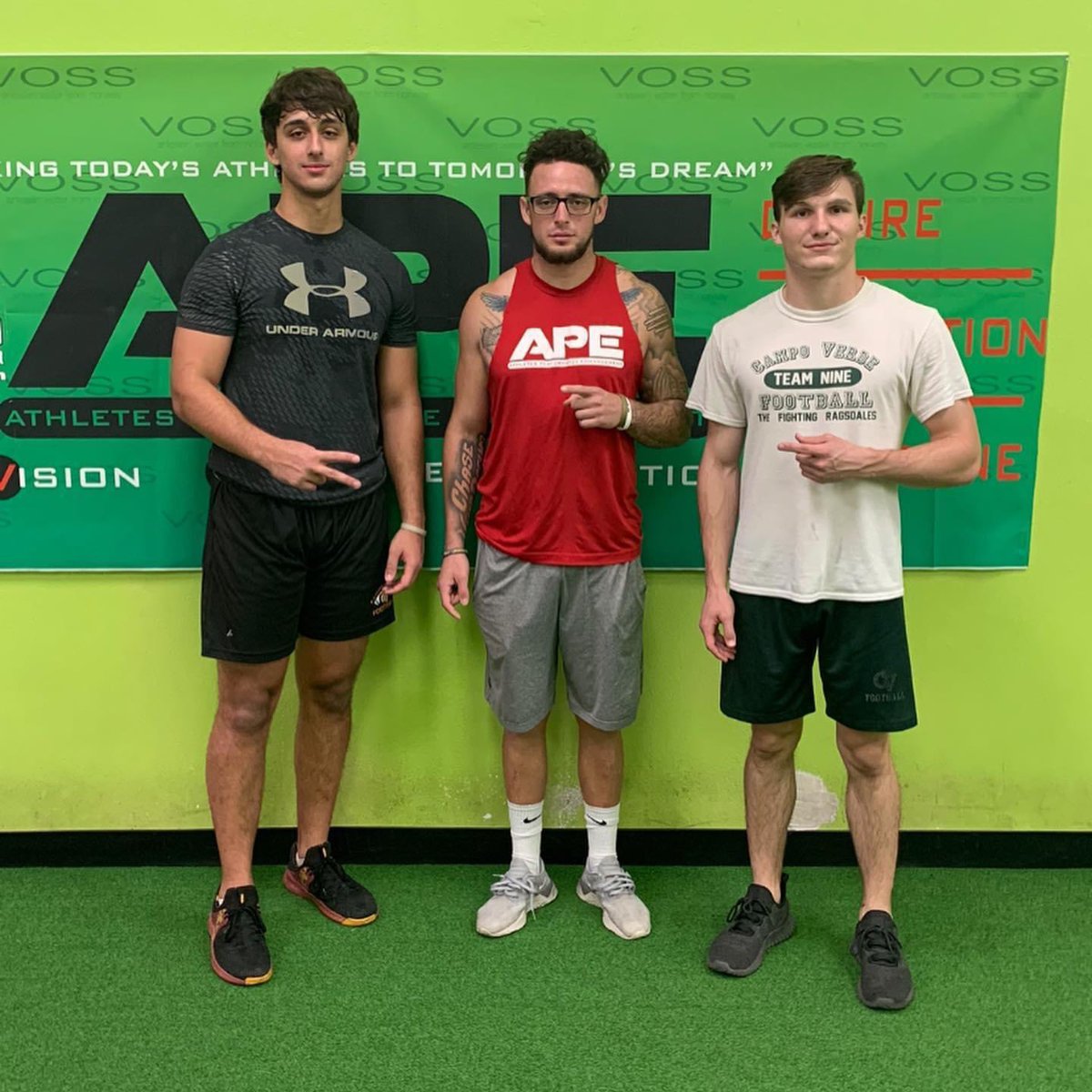 apeathletes's tweet photo. 2 more gone. @ADalbik &amp; Matt, friends &amp;  brothers, both Campo Verde grads. Both talented, hard working, humble, &amp; hungry. Ameer is headed to @MountaineerFB. Matt to @luthercollege in Iowa. Both on their #apegrind 🔥now off to the next level. #apeproud of these athletes! #VCA https://t.co/8rT5ECtndL