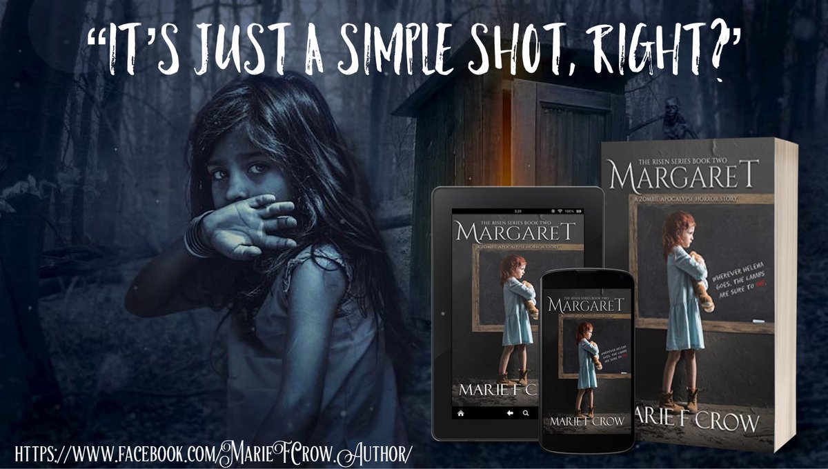 #comingsoon #preorder
✮☆ Margaret (The Risen Series Book 2) ☆✮
By @MarieFCrow 
Pre-order now: amzn.to/2DiTnGO
“It’s just a simple shot, right?” #Margaret #TheRisenSeries #MarieFCrow #Horror #SciFi #KindleUnlimited #zombie #apocalypse #authorssupportingauthors