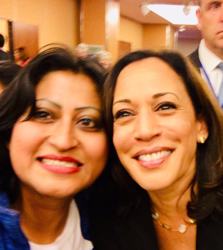 Long thread... As I anxiously await news of VP Selection along with millions of  #KHive today, I am taking a moment to reflect on what it has meant to me to be part of the beautifully diverse & passionate  #KHive & why I believe she is THE VP candidate for this moment in history..