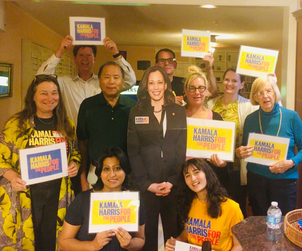 We hosted debate watch parties, shared our personal stories of why we supported Kamala and exemplified the joy in Joyful Warriors...