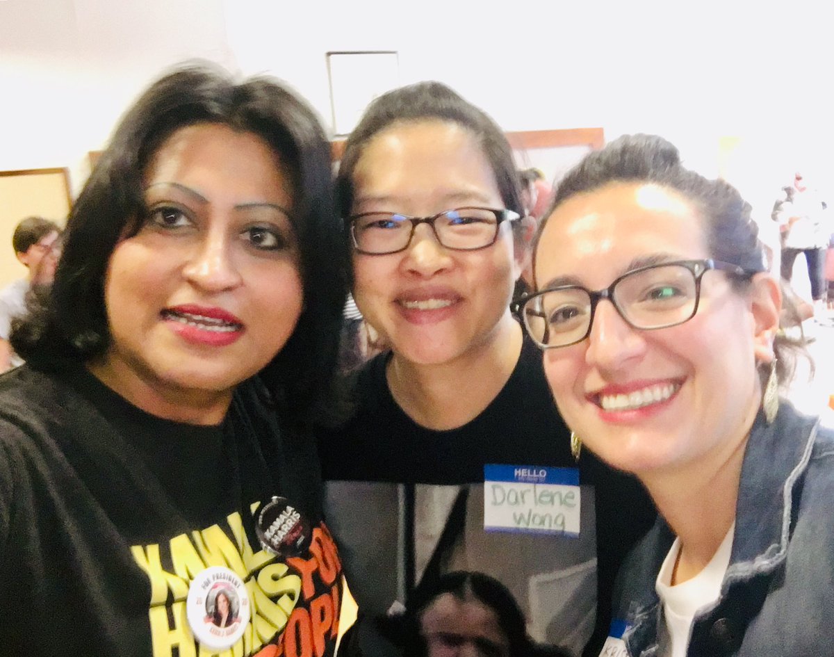 Being part of Camp Kamala, a day long training to hone our organizing skills and strategy ushered connections with some of the most inspiring people I have met who have since become my extended family..