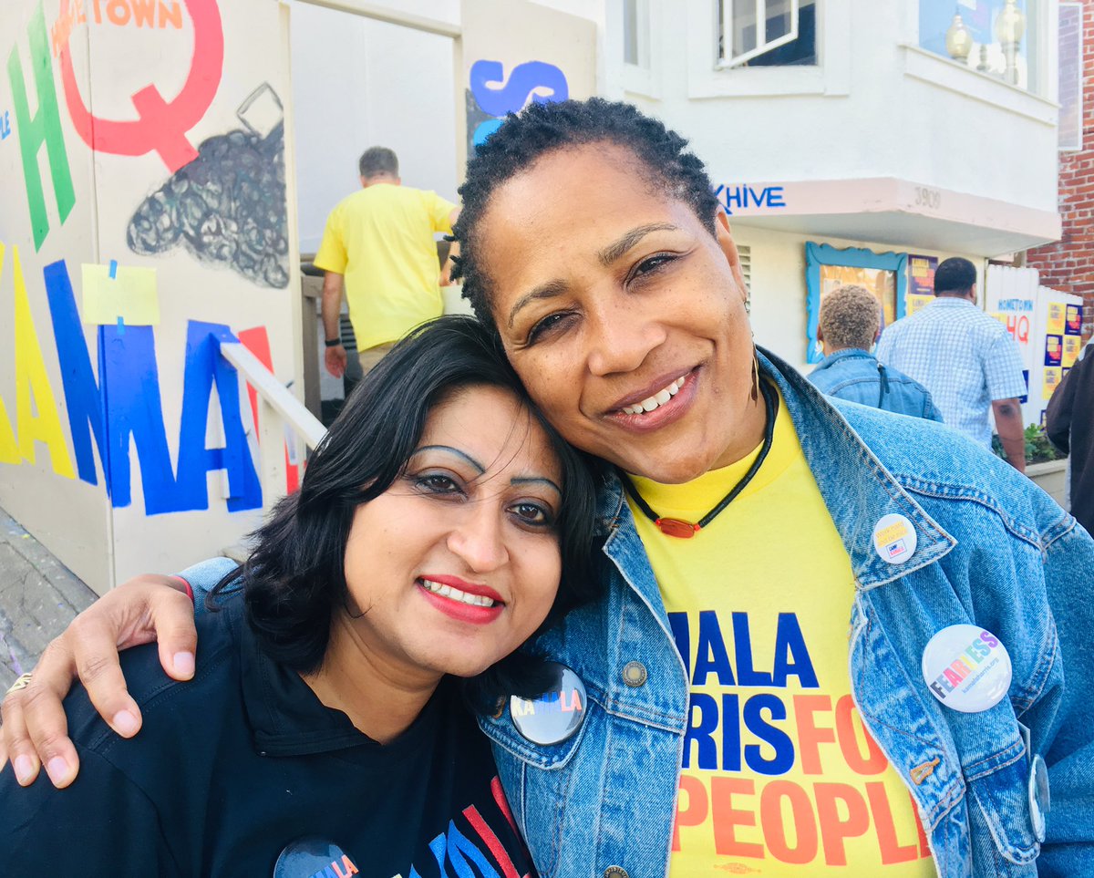 As I took the lessons I learned from camp Kamala to grow my team, I cherished joyful moments along the way. One of the most memorable was the grand opening of the Oakland HQ where I met beautiful souls like  @mayanjeri &  @LynetteGM, who inspire me with their compassion & strength.