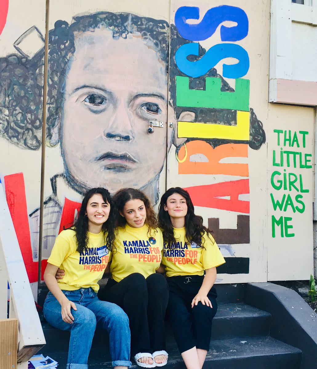 Every experience I had gave me hope that I would witness  @KamalaHarris break our nation’s highest glass ceiling. The relentless misogynoir she faced from MSM and “self ordained progressive purists” who supported another candidate only reaffirmed my commitment to work harder.