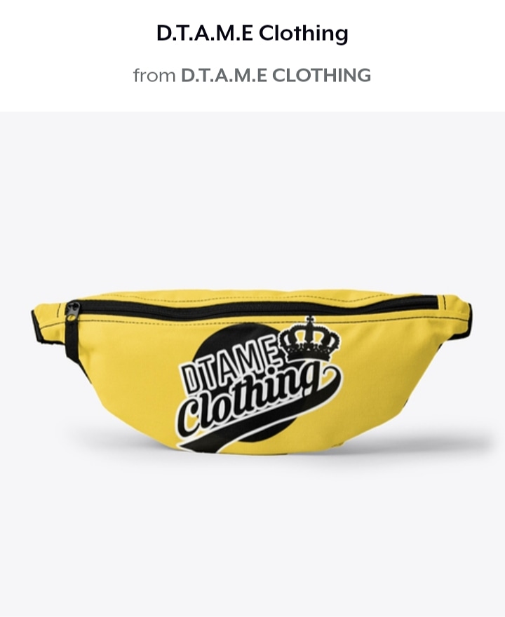 DtameC's tweet photo. Choose your style, choose your color NOW at https://t.co/UXpYSHzVj7

Fanny packs, Unisex tees, Men/Women tanks, face masks AND MUCH MORE!!
Available now!
#DTAME_CLOTHING https://t.co/OBTYiYg6mp