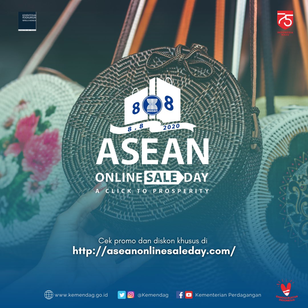 Kemendag's tweet photo. 6. Kawaniaga ingin berpartisipasi di #AOSD2020? Cek promo dan diskon khusus di https://t.co/7P5CGHvU8u. Jangan lupa untuk selalu membeli produk buatan Indonesia, ya. #ASEAN https://t.co/zTbbF0Tfun