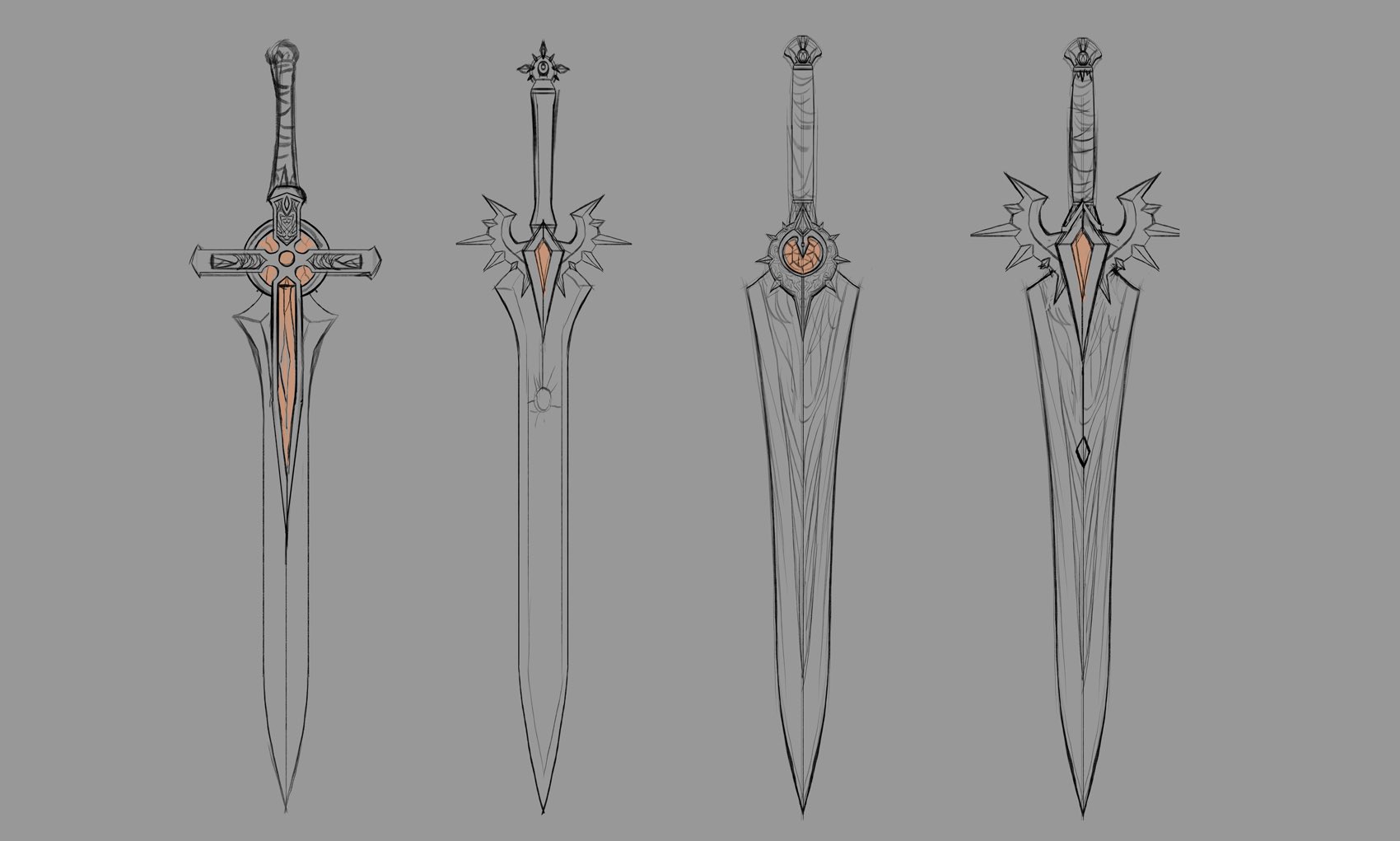 anime sword designs drawings