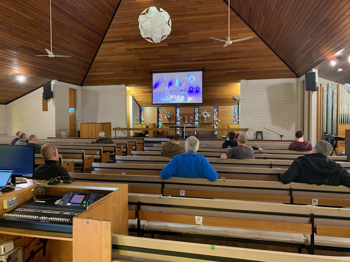 jruuust's tweet photo. Men from St Luke's Miranda - encouraged by the first session of Basecamp! #basecampmen https://t.co/5n43kTtCS6