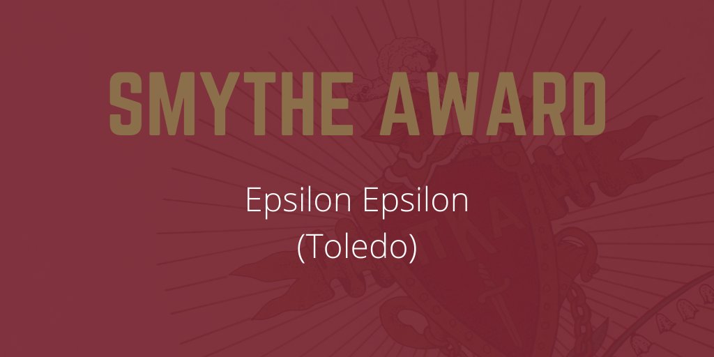 Congratulations to <a href="/EEPikes/">Toledo Pikes</a> (Toledo) on their first Smythe Award since 2018! #PiKappaAlpha