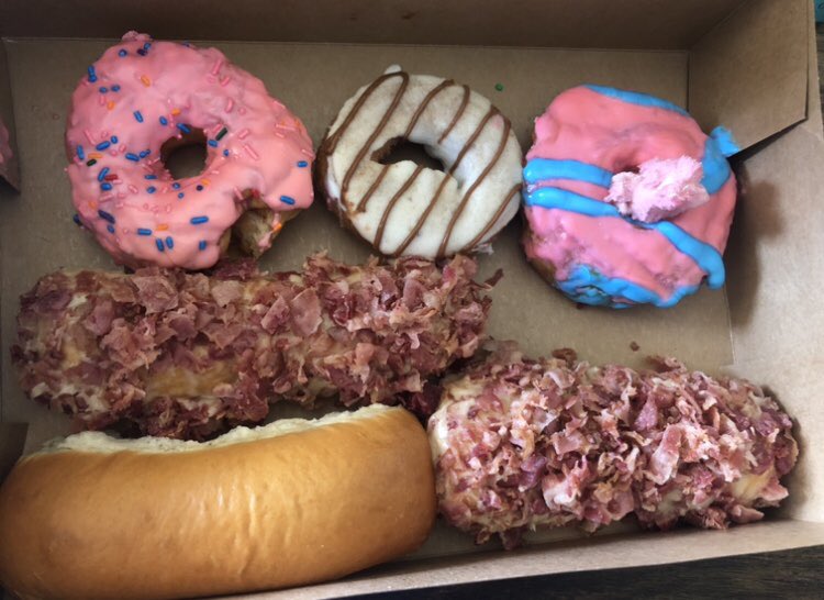 Took donuts to Jesse’s work today to spread some kindness! They thoroughly enjoyed them!!! #USESummer #StallionsDeserveIt #BlackoutBingo