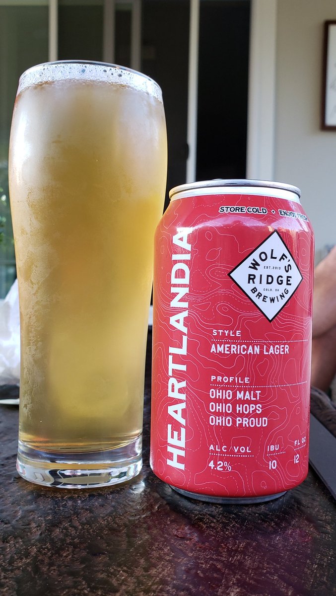 TheEngibeer's tweet image. George Strait sang about the Heartland, I'm drinking Heartlandia. #checkyes #Ohio @WolfsRidgeBrew