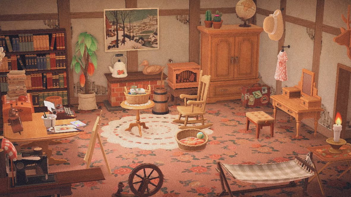 glitter_8's tweet photo. 古びたお部屋🕸🍂

#あつまれどうぶつの森 
#あつ森 #ACNH 
#AnimalCrossingNewHorizons https://t.co/hyqNxvEB1b