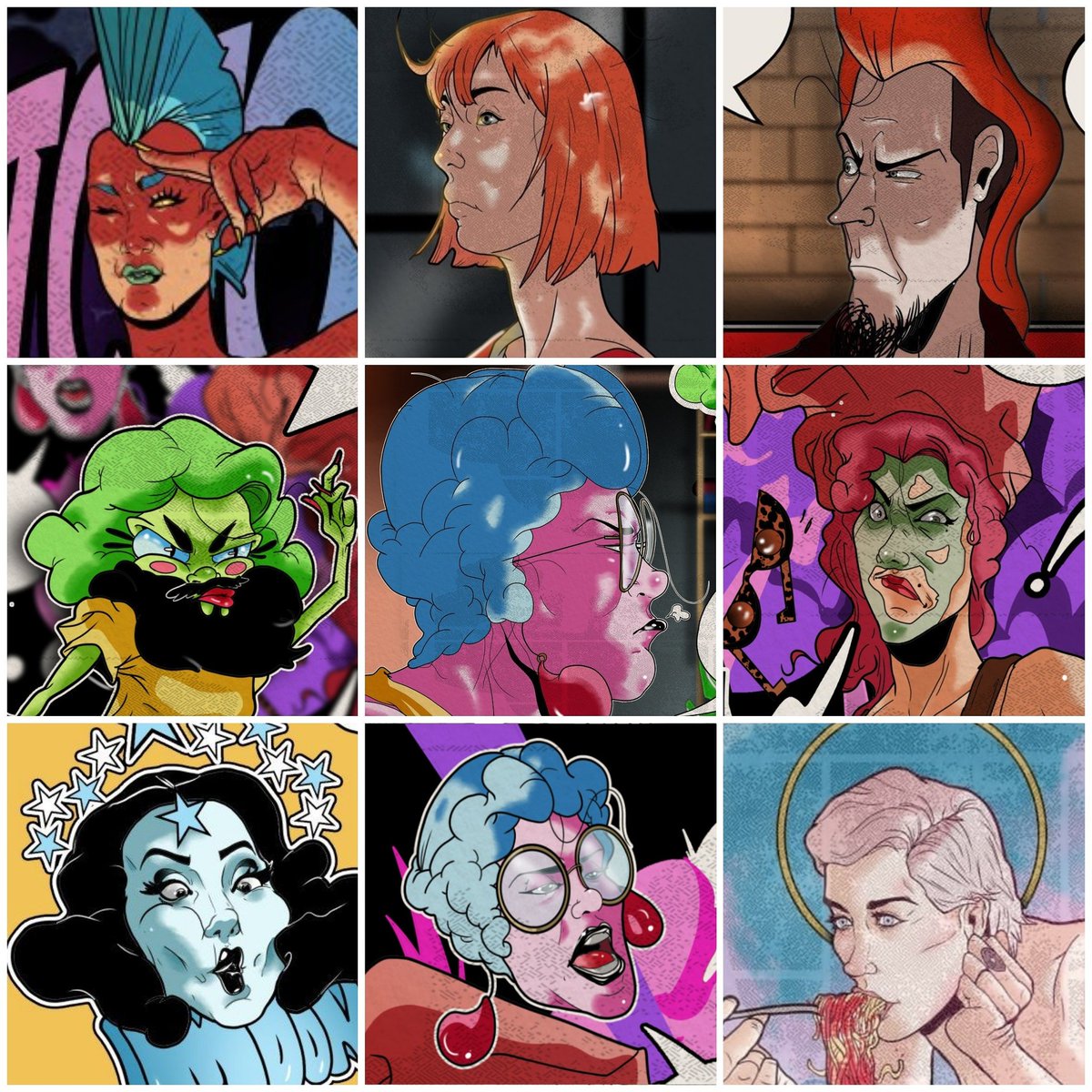 Bubblegumexper1's tweet photo. Faceyourart Challenge! ๐๐๐ฝ
Model reference: @stefania_model @rabbitliciousss @ElizaDeLite
#faceyourart #faceyourartchallenge #faceyourart2020 #challenge #bubblegumexp #bubblegum #skyeblue #suicidegirl #stefaniamodel #purple #lemonade #trans #lgbtq๐ #lgbtq https://t.co/X3V0hs7j3M