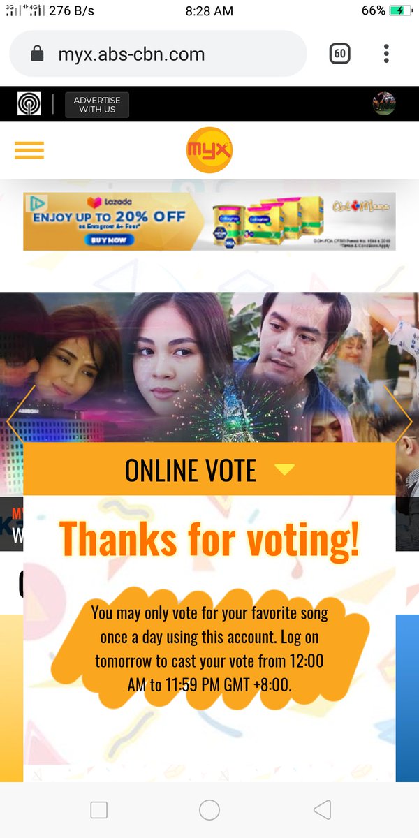 Voted

#MainePuregoldBeautyDay 
#MaineMendoza <a href="/mainedcm/">Maine Mendoza</a>