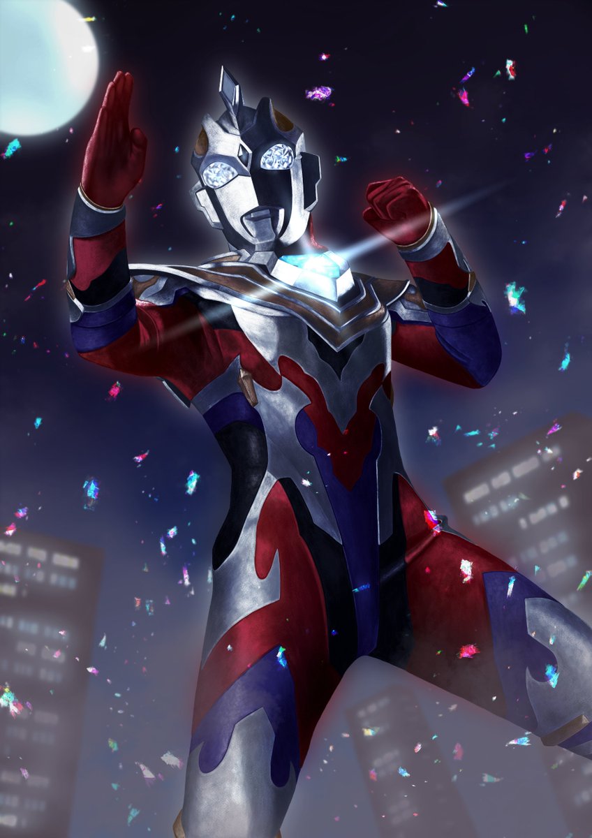 「ウルトラマンゼット ガンマフューチャー
描きました。

#ウルトラマンZ 」|タチバナサツキのイラスト