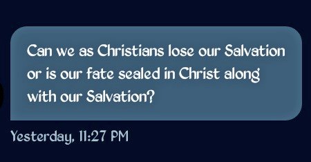 A GOOD QUESTIONSomething about salvation is that, you didn't earn it by your works, but you can lose it by chosing to walk unworthy.Denying Christ is not by the mere verbal affirmation, but in the life you chose to live in Him after receiving the knowledge of truth.Thread