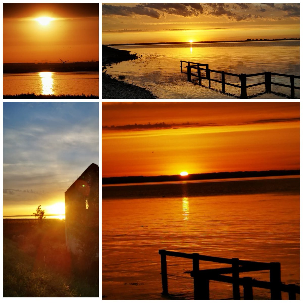 Glanfordparker's tweet image. Humber sunsets tonight