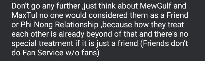 I don't even considering Off and Gun Gays ,maybe bi and they just fall inlove with each other . i'm thinking what if this is the right time where a fortune teller tell one of babies from India?i think ,that there would be a chance that two of them will become real--- #ออฟกัน