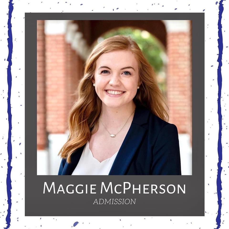 Check out our #fellowfriday Admission Fellow Maggie McPherson on Facebook and Instagram! Go Captains!