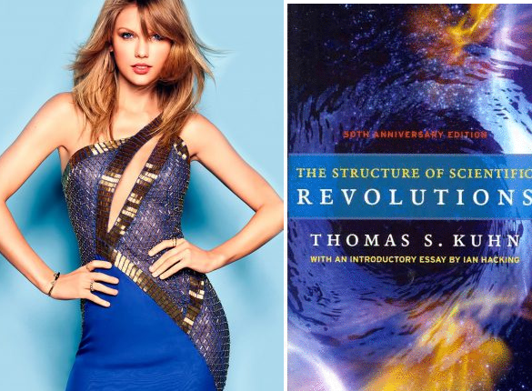 Taylor Swift as philosophy of science books: