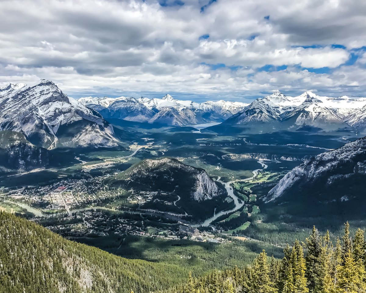 A glorious view over Banff, Alberta, Canada. Photo credit: Karthik Uppuluri