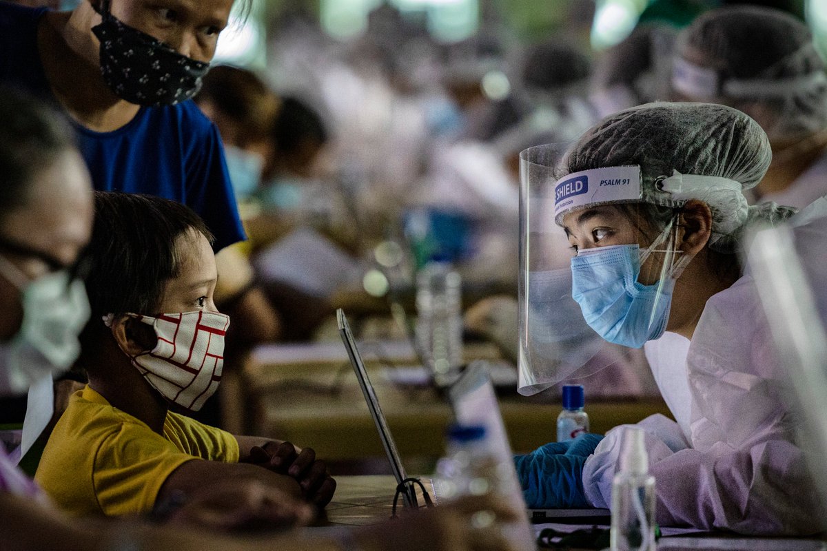 Both nations are also vying for the unhappy mantle of the most coronavirus infections in the region. As of Wednesday:Indonesia has 116,871 casesThe Philippines 115,980 cases  http://trib.al/nftiehJ 