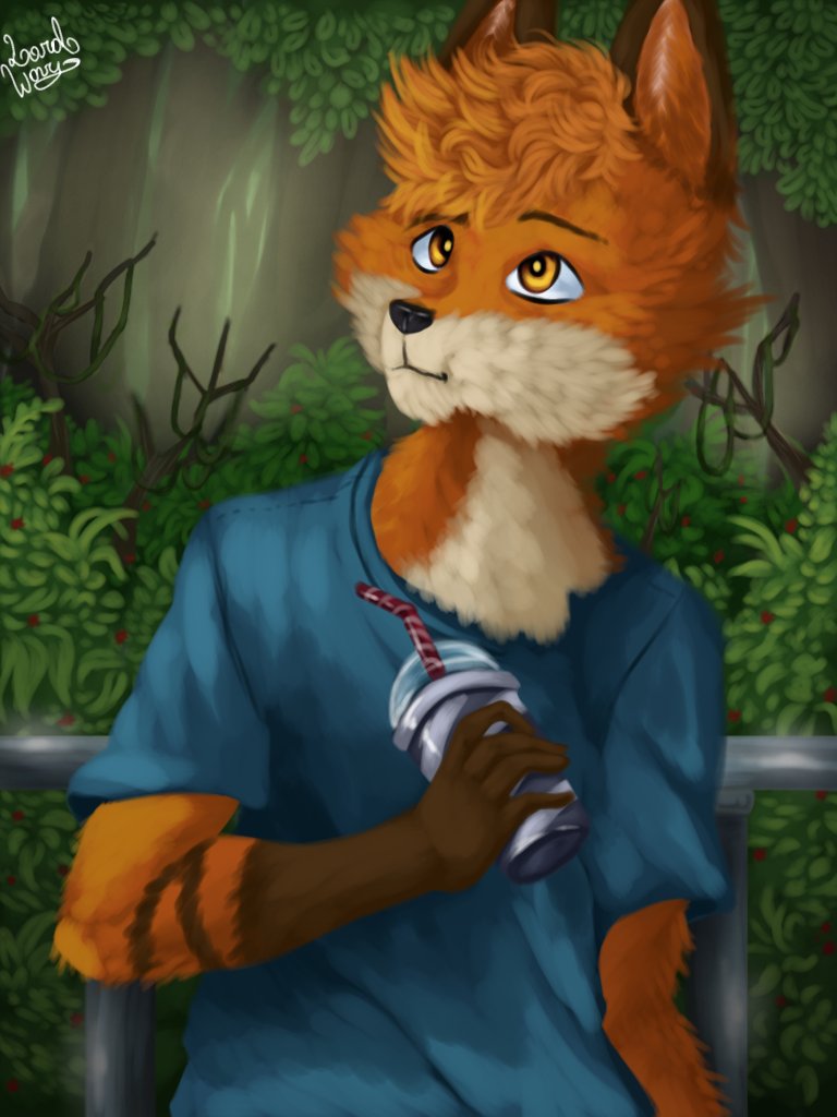 LordWavy220's tweet photo. Desenho para @MFoxy351 Ganhador do sorteio. (primeiro lugar) https://t.co/iEVuKjqj81