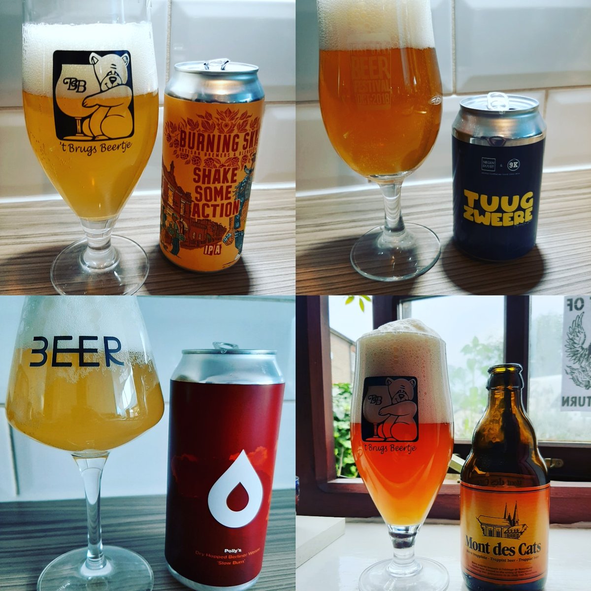 tours_ale's tweet photo. Happy International Beer Day. Celebrating with beers from Belgium, England and Wales @pollysbrewco @burningskybeer #dokbrewing #montdescats https://t.co/7GdVP4d9l8