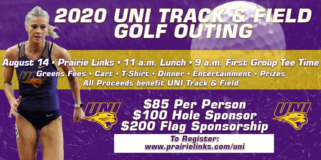 UNITrackFieldXC's tweet photo. Our golf outing is just one week away, be sure to get registered! We won't promise that you will play well, but we will promise that you will have a good time. 

https://t.co/0qYGCNlgBv https://t.co/ttAwYEBfK5