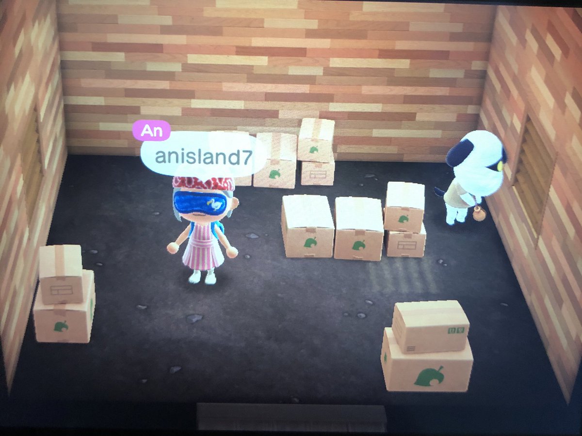 AnIsland7's tweet photo. @CrossingTrade Lucky is in boxes. DM offers in NMT and I’ll pick the highest offer. #AnimalCrossingNewHorizon #animalcrossing  #acnh  #villagertrade #animalcrossingvillagertrade #dodocode #ACNHgiveaway #ACNHgiveaways https://t.co/hmoeIcD07f