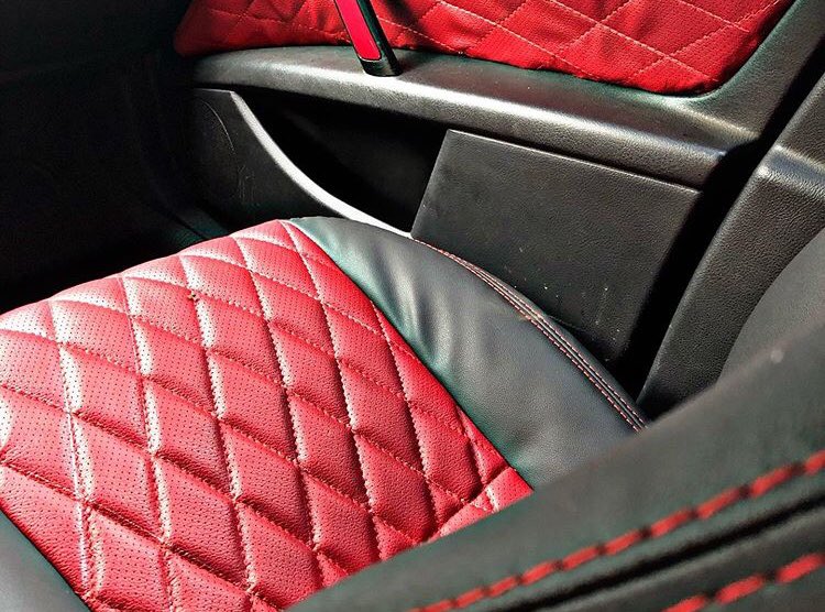 Customized interior design for PEUGEOT 407 —————————        We use the best quality materials. #Custominterior #Peugout407 #Impossibleisnothing #ArewaGarage #Nigeria