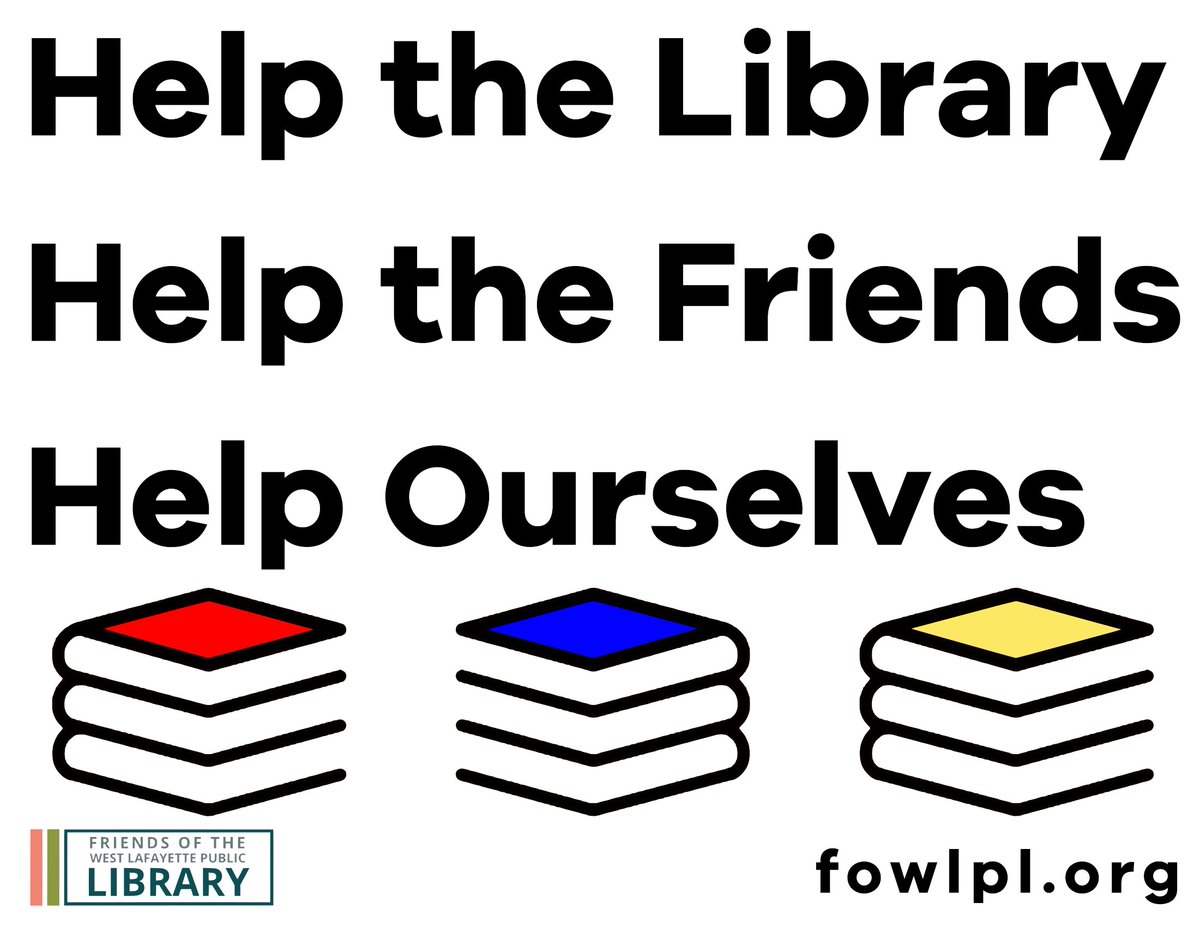 FoWLPL's tweet photo. Hello Friends!

We have updated our Grab Bag of Books program to be self-serve.  Fiction, Mystery, Romance, History, Biography, Children's Picture / Chapter Book bags are available.

All payments still take place via our web site:

https://t.co/QwarJsJ7Lk

Help spread the word! https://t.co/7phVs7AfL3
