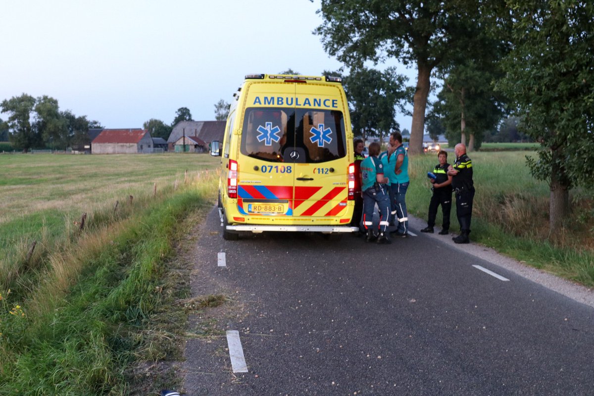 Melding aanrijding Westerhuisweg Harskamp