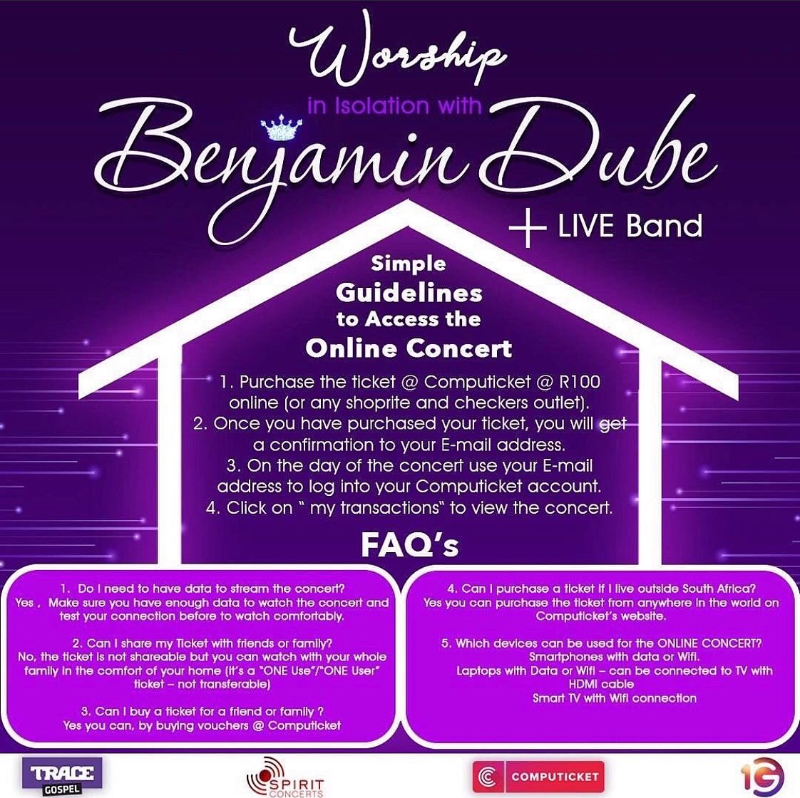 destine_d1's tweet photo. Got your tickets? Got enuf data? Then you’re all set for a spirit-filled encounter at home 🏠🙏🏽. “See” you tomorrow at 6pm 🙌🏽🔥 https://t.co/5ykLZP0UTq