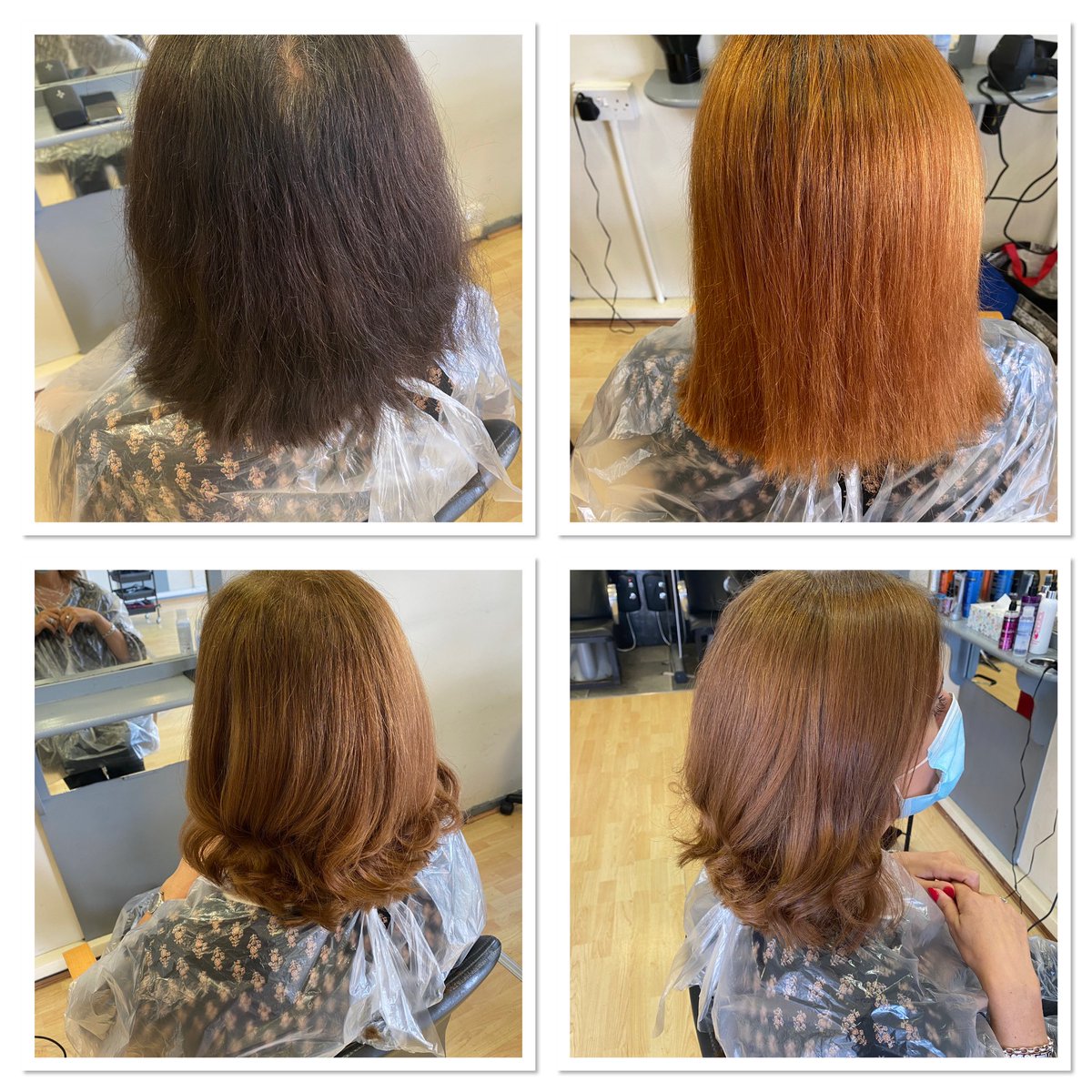 reddzwestcalder's tweet photo. Colour transformation 😍 box dye ❌ lifted with @GoldwellUK #oxycur &amp; finished with a golden brown from the @Affinage_Hair range 😍 https://t.co/Qz9SbSClBn