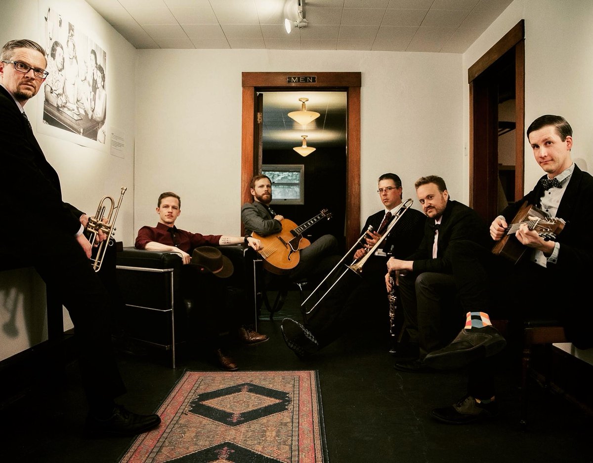 Meet our artists! "<a href="/Hot/">satan</a> House West have carved out of the vast, unrefined ore of jazz performance an incisive style, a unique personality, and a musical delicacy that seemed all but lost forever." Catch them at the Festival this weekend and get ready for happy music!