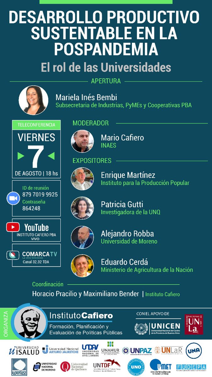 IPPccolectiva's tweet photo. Viernes 7, 18 horas. En media hora empieza, por el canal de Youtube del Instituto Cafiero. https://t.co/oU0XWGU4et
