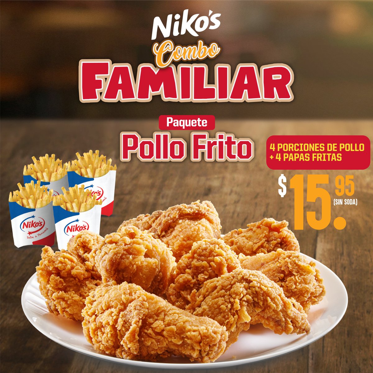 NikosCafe's tweet photo. ¿Cuántos quieren Niko's? Aprovecha nuestras promos Familiares para quitarte el antojo con todas nuestras opciones.⠀
⠀
Disponible a través de:⠀
⠀
📱Niko's Chat 62702136⠀
⠀
📞Para llevar 62586463⠀
⠀
#Panamá #SabeAPanamá #CuidatePanama #ChateayRecoge #NikosChat https://t.co/MJ67HHU9TU