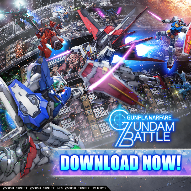 GundamBattleGW's tweet photo. Your Build, Your Battle