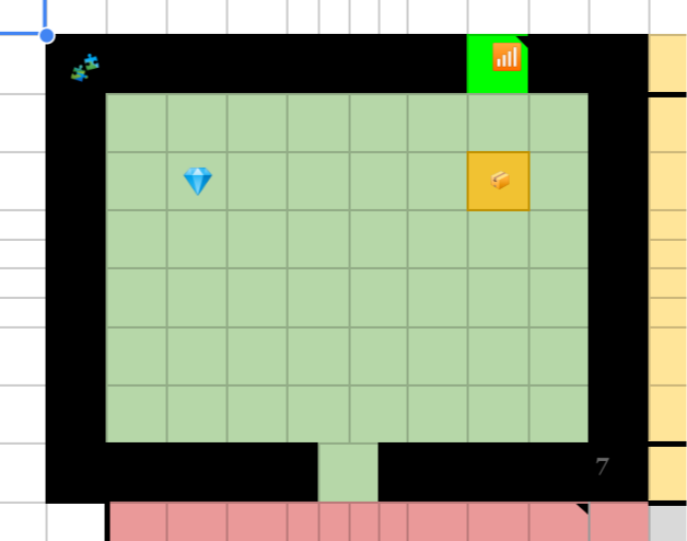 ChamberArranger's tweet photo. Many factors had halted construction, but at long last I've uploaded the map screenshots. -Considering an enlarged format matching full in-game scale, probably in Photoshop, not with Sheets...
#DungeonMaker #CustomDungeon #Game #IndieGameDev #IndieGame #GameDev #GameDevelopment https://t.co/iA0TWGR0CP