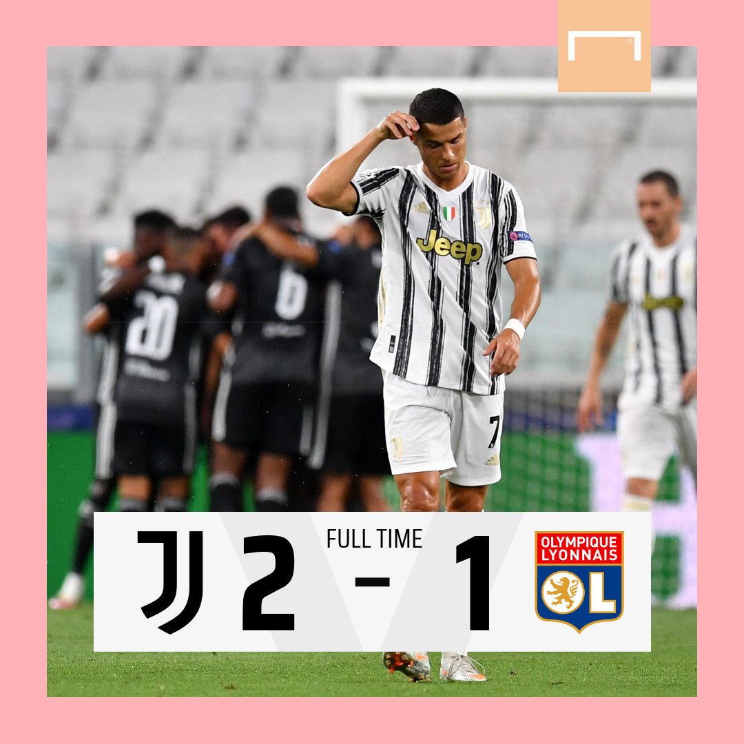 Champions League: Cristiano Ronaldo, Juventus lose to Lyon