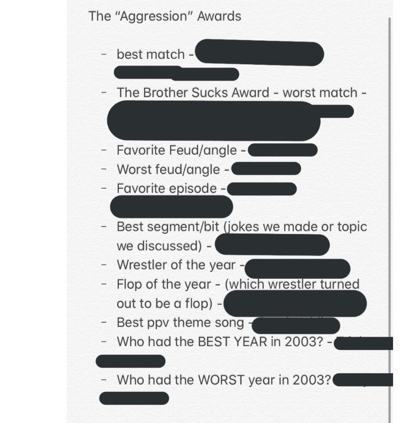 Ruthless Aggression Podcast Auf Twitter The Aggression Awards In Our Upcoming Best Of Episode We Will Be Looking Back At The Best And Worst Of Seasons 1 2 We Will Be Going Through