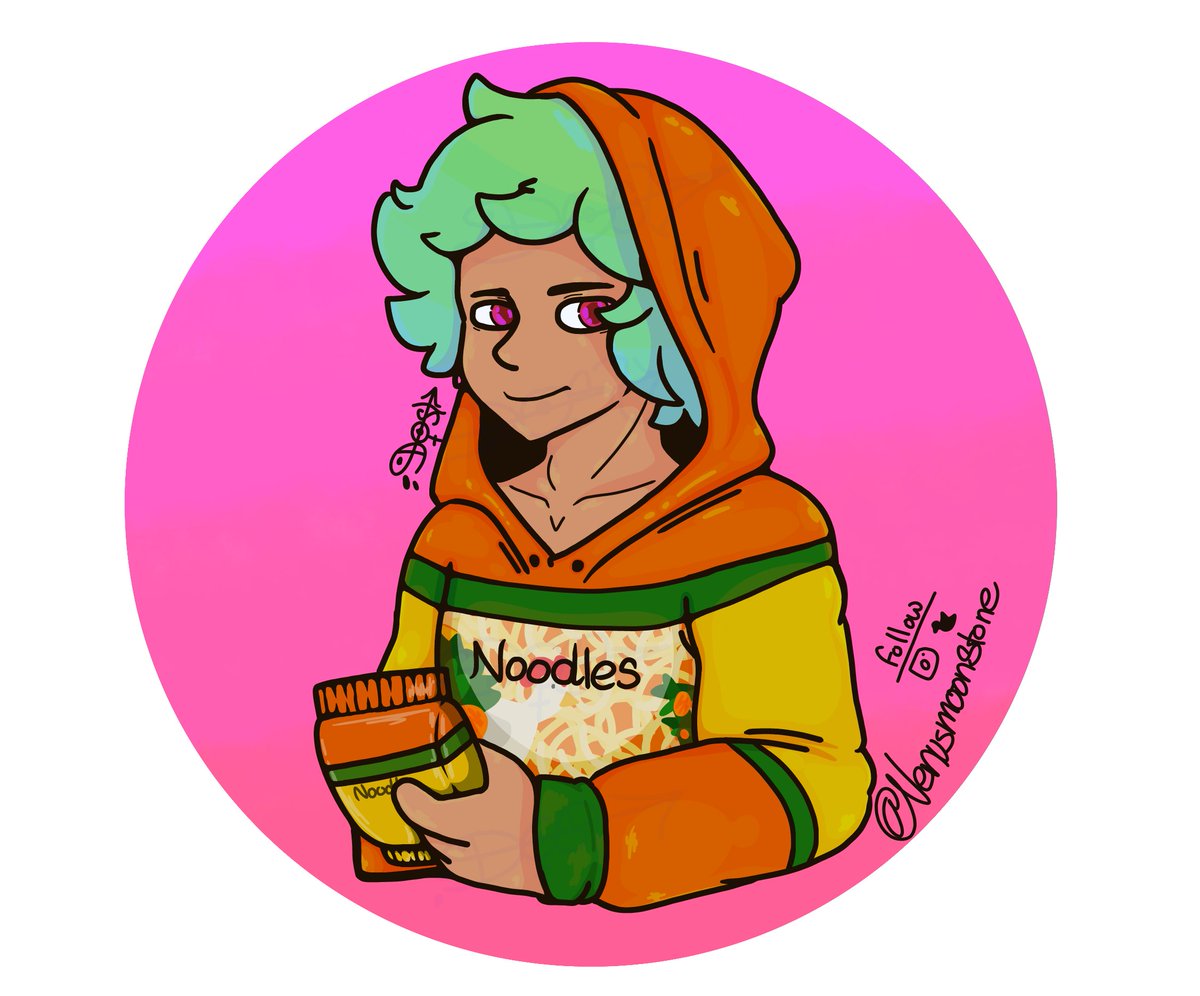 VenusMoonStone's tweet photo. This is zuke the spice dealer. 
What is your favorite favor of ramen?
[Follow/share/comment]
Instagram @venusmoonstone 

#art #artwork #digitalart #oc #originalcharacter #originaldesign #ramen #offband #noodles #dealer #spice #hoodie #explorepage #explore #enjoy #follow #share https://t.co/vo3TeDpj30