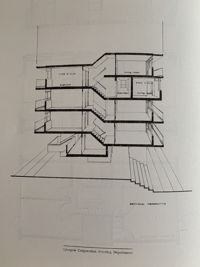 Brochures were produced to promote each of the CDA's, this one set out to showcase the Hutchesontown proposals...