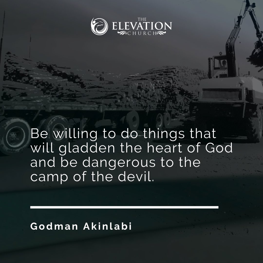 elevationMD's tweet photo. “Be willing to do things that will gladden God’s heart and be dangerous to the camp of the devil.” @pgeeman
#RadicalAvailability #ExtremeMakeover https://t.co/ujbNcQsc0n