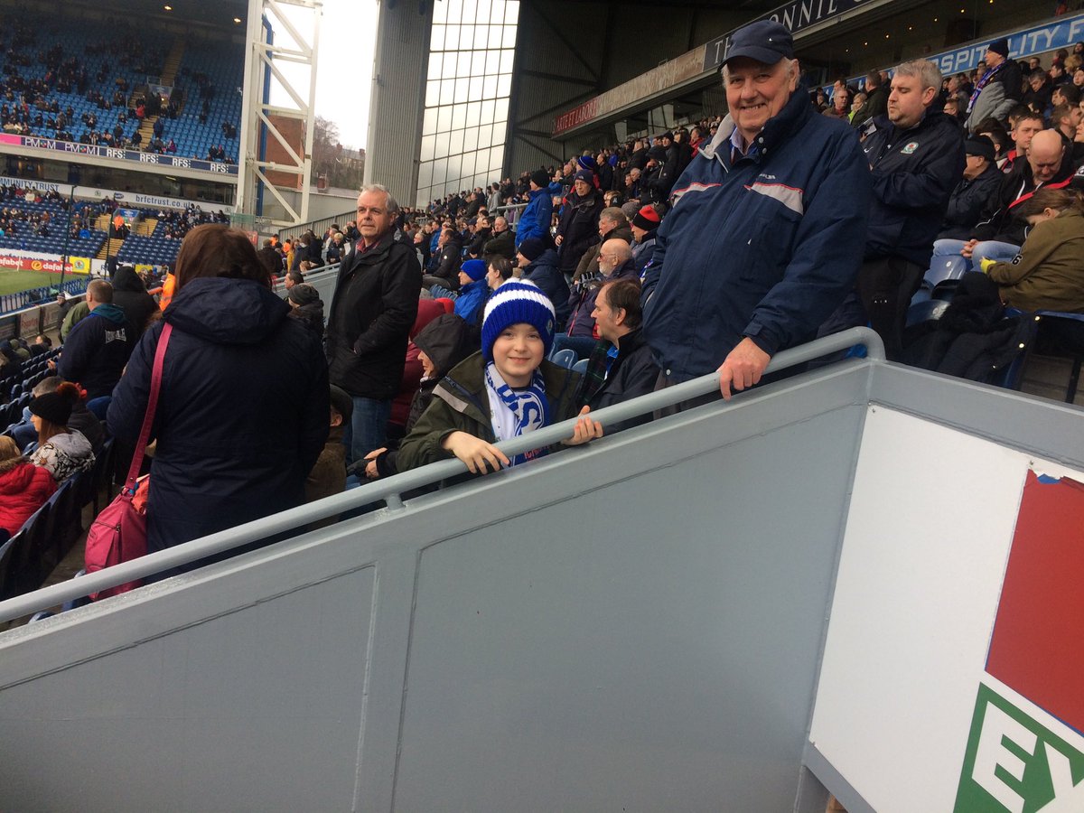 GMCunningham10's tweet photo. @Rovers - today we lost our grandad, Leslie Cunningham, the biggest Rovers fan you’ll ever meet. He went to as many games as he possibly could, I share so many happy memories with him in this stadium. You will be so deeply missed 💙 https://t.co/N2NtOchxIs