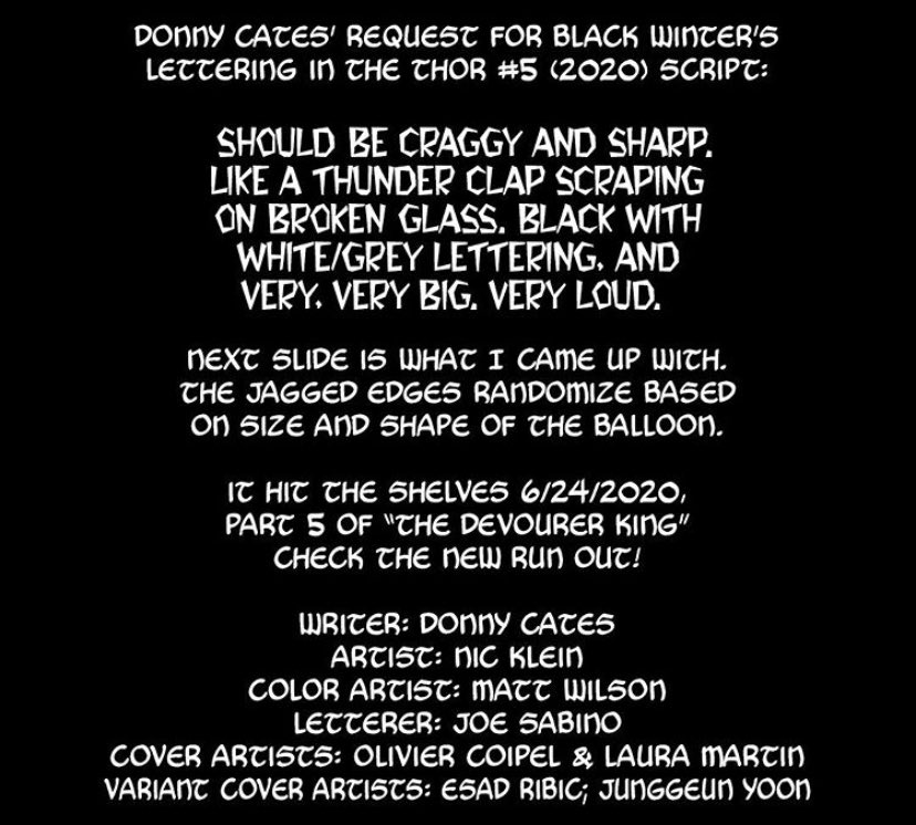 dano_cosmic's tweet image. Love seeing the process!  Thanks for sharing @JoeSabino!
✨
Follow him on IG -&amp;gt; instagram.com/joesabinolette…
✨
#Thor #BlackWinter #Galactus #Comics #Comicbooks #ComicProcess #Marvel #MarvelComics #MarvelCosmic